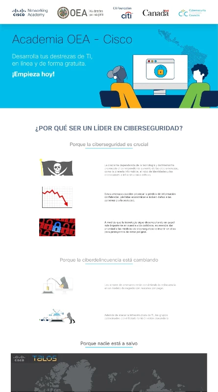 Ciberseguridad academia OEA Cisco